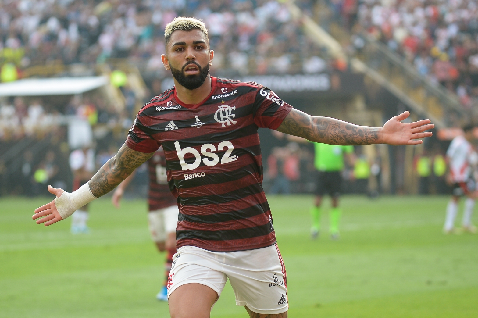Gabigol, artilheiro da Libertadores de 2019 pelo Flamengo
